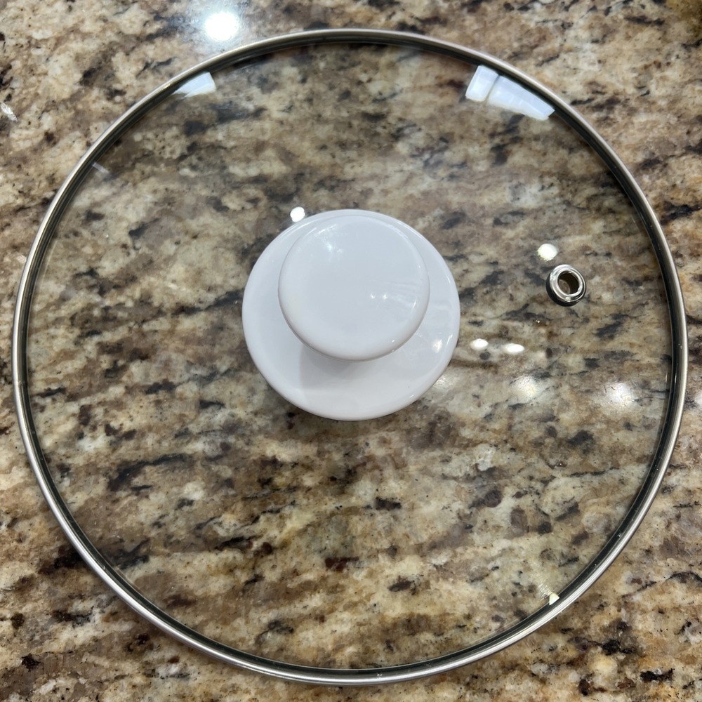 IMUSA Rice Cooker Replacement Lid For USA GAU-00313 8 Cup White Tempered Glass